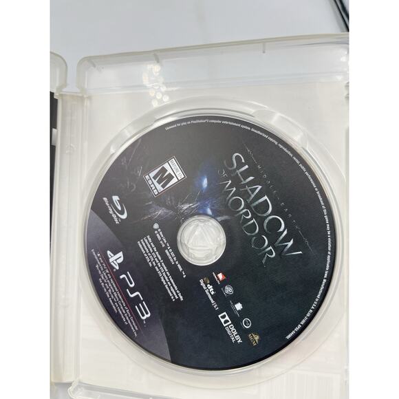 Middle-earth: Shadow of Mordor (Sony PlayStation 3, 2014) PS3 COMPLETE TESTED!! - Picture 6 of 7